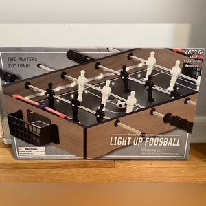 Table top foosball - NEVER OPENED